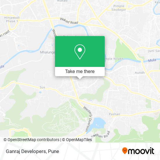 Ganraj Developers map