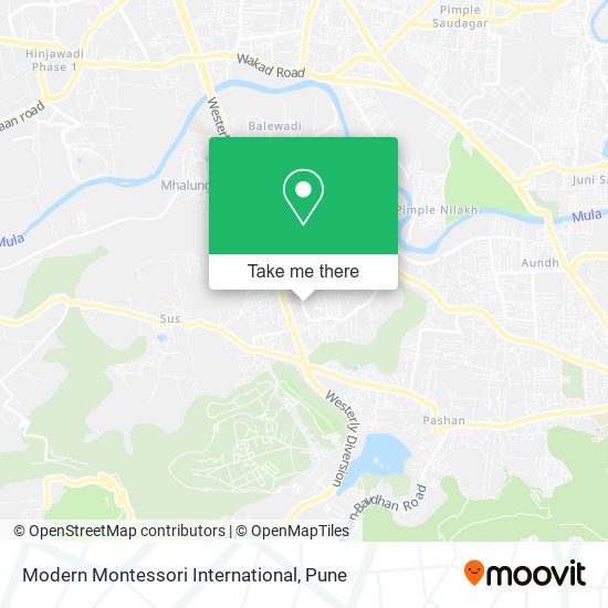 Modern Montessori International map