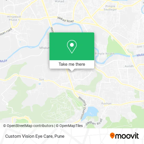 Custom Vision Eye Care map