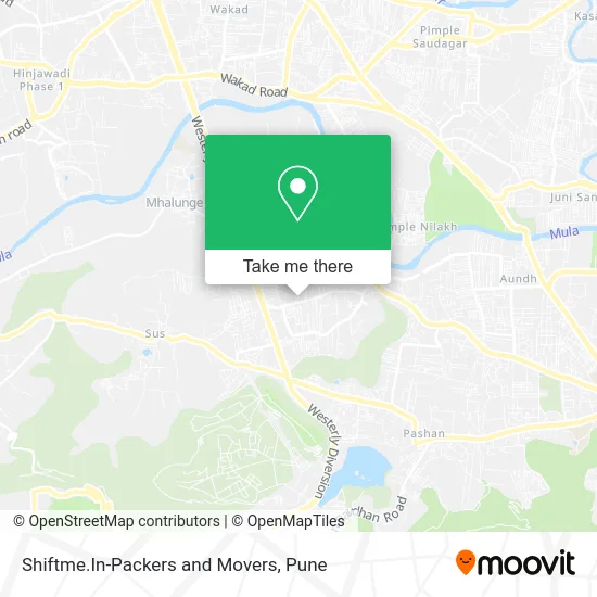 Shiftme.In-Packers and Movers map
