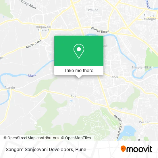Sangam Sanjeevani Developers map