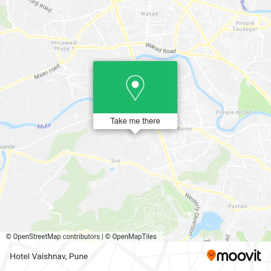 Hotelvaishnav map