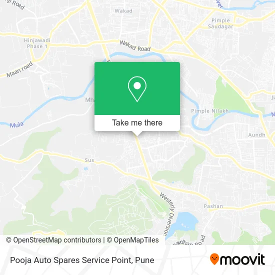 Pooja Auto Spares Service Point map