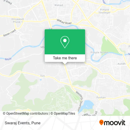 Swaraj Events map
