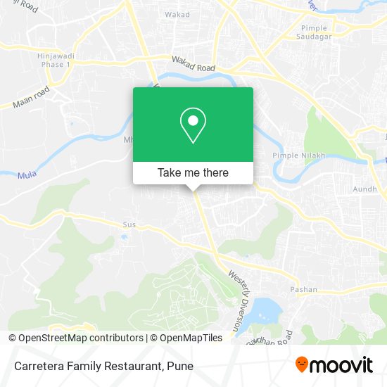 Carretera Family Restaurant map