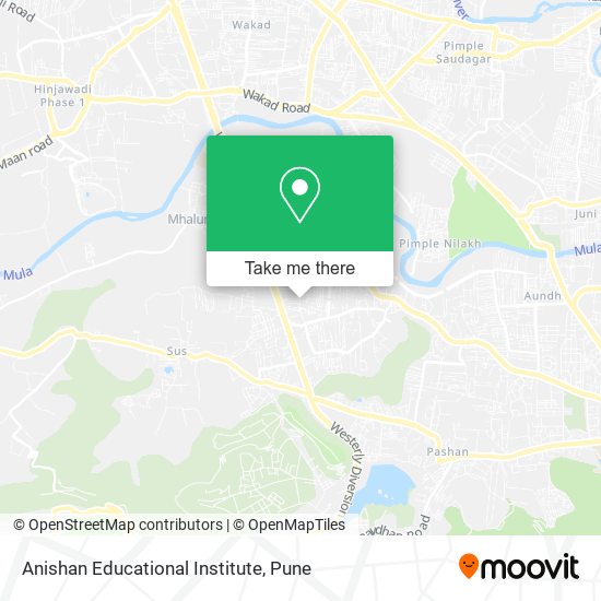 Anishan Educational Institute map