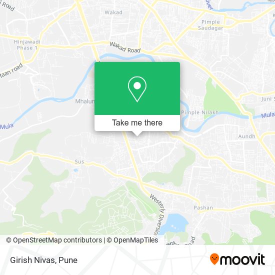 Girish Nivas map