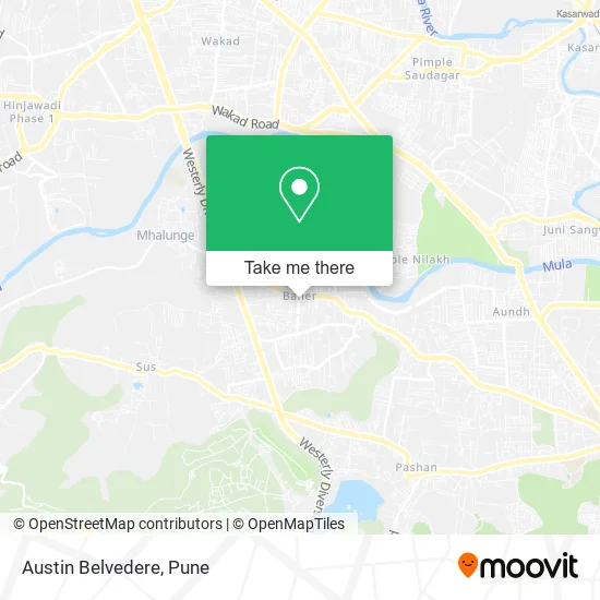 Austin Belvedere map