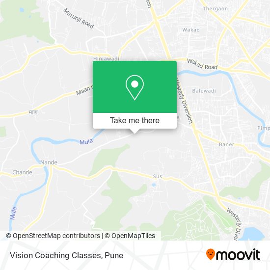 Vision Coaching Classes map