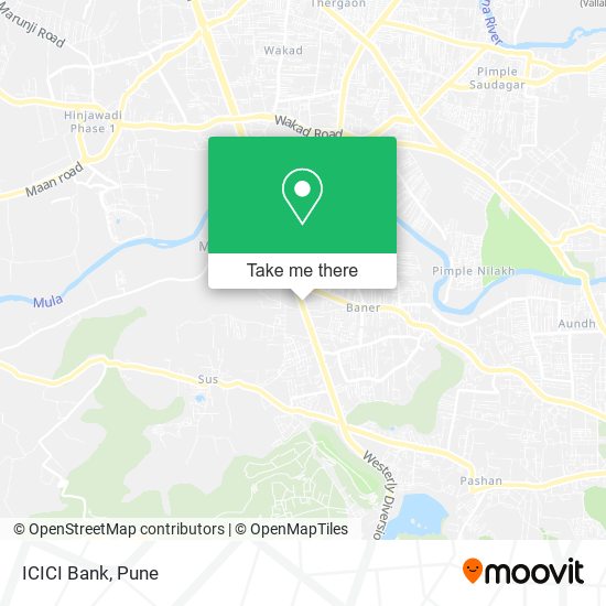 ICICI Bank map