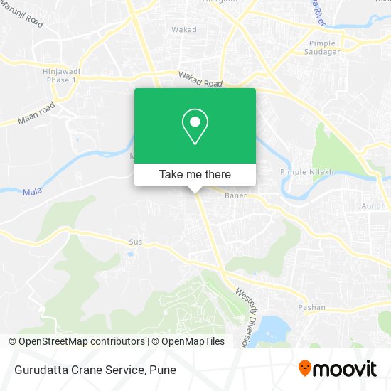 Gurudatta Crane Service map