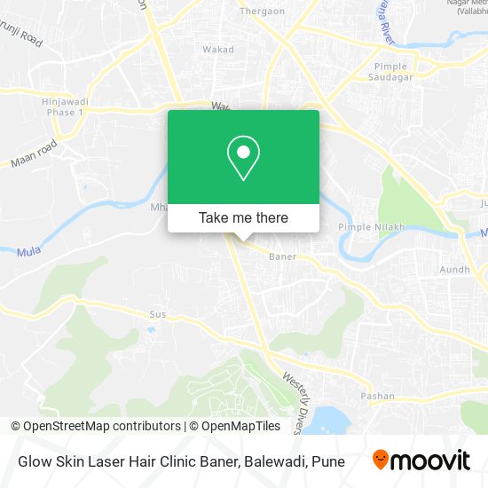 Glow Skin Laser Hair Clinic Baner, Balewadi map