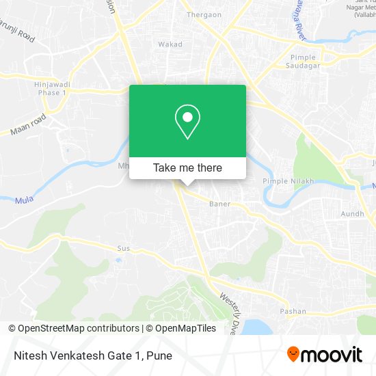 Nitesh Venkatesh Gate 1 map