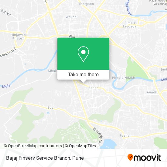 Bajaj Finserv Service Branch map