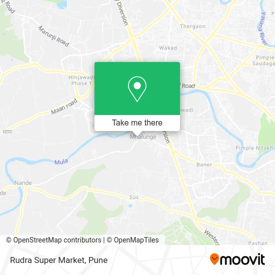Rudra Super Market map