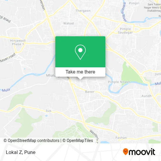 Lokal Z map