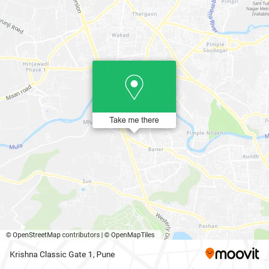 Krishna Classic Gate 1 map