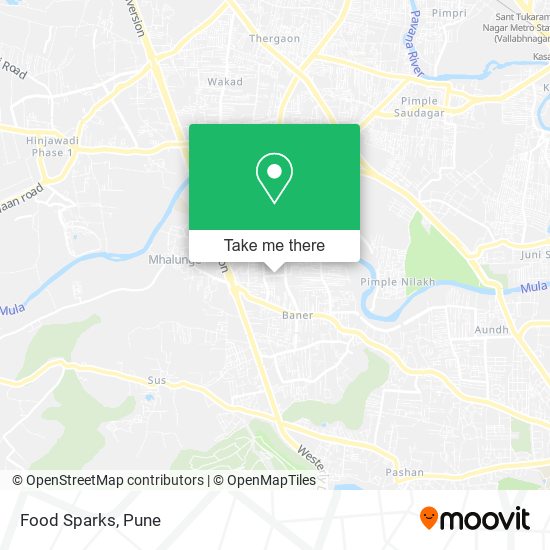 Food Sparks map