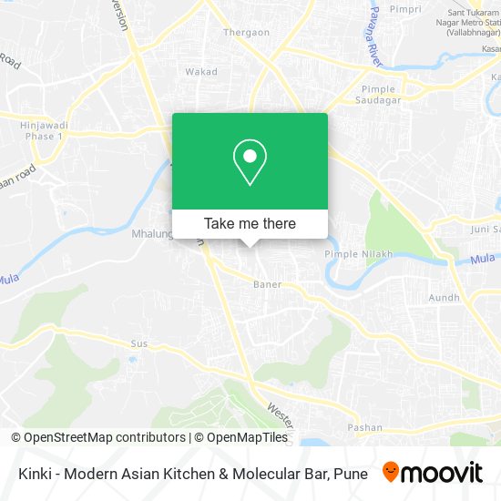 Kinki - Modern Asian Kitchen & Molecular Bar map