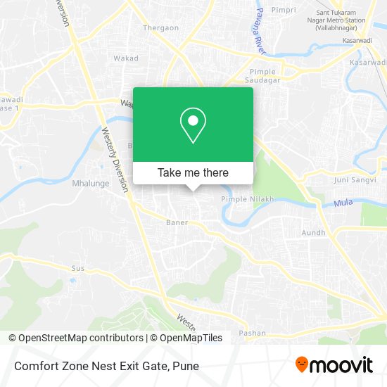 Comfort Zone Nest Exit Gate map
