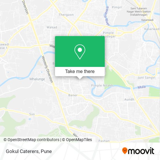 Gokul Caterers map