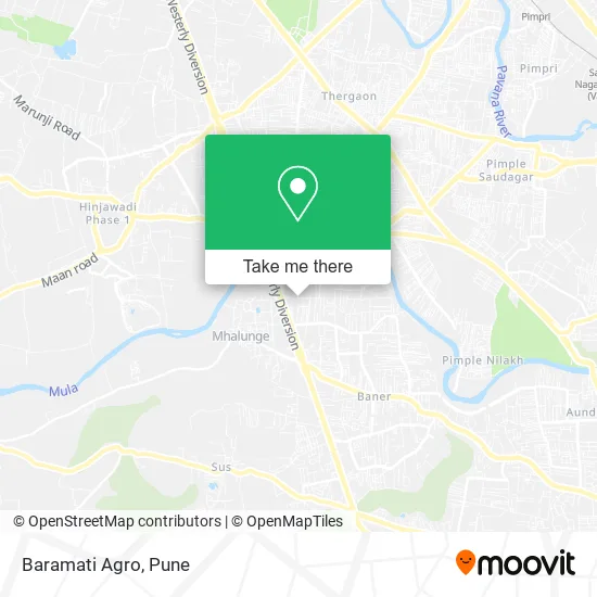 Baramati Agro map