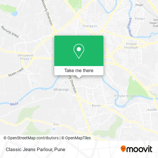Classic Jeans Parlour map