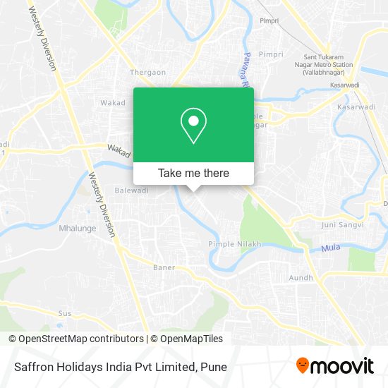 Saffron Holidays India Pvt Limited map