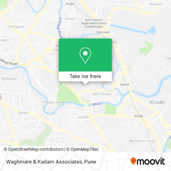 Waghmare & Kadam Associates map