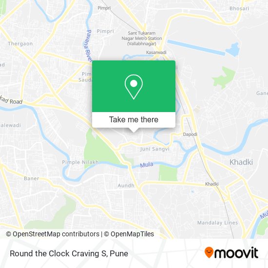 Round the Clock Craving S map