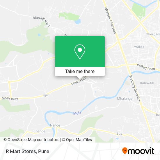 R Mart Stores map