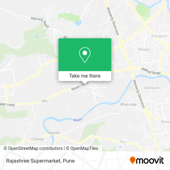 Rajashree Supermarket map