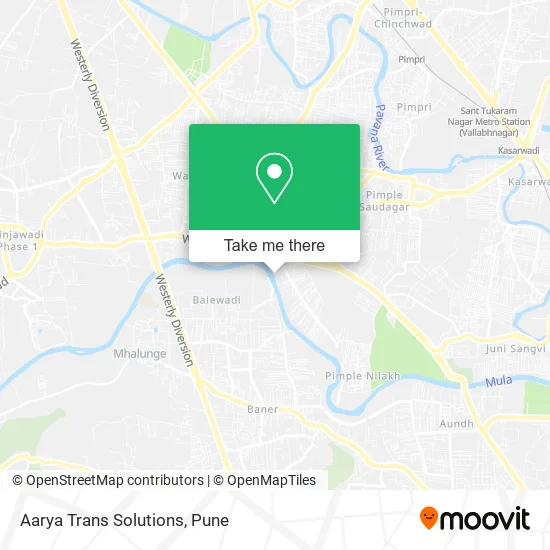 Aarya Trans Solutions map
