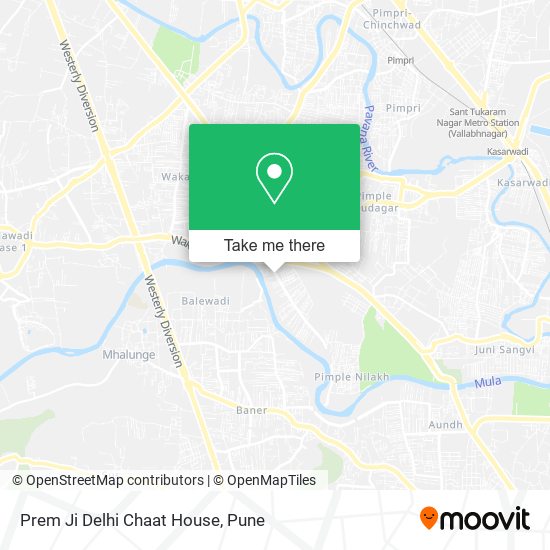 Prem Ji Delhi Chaat House map