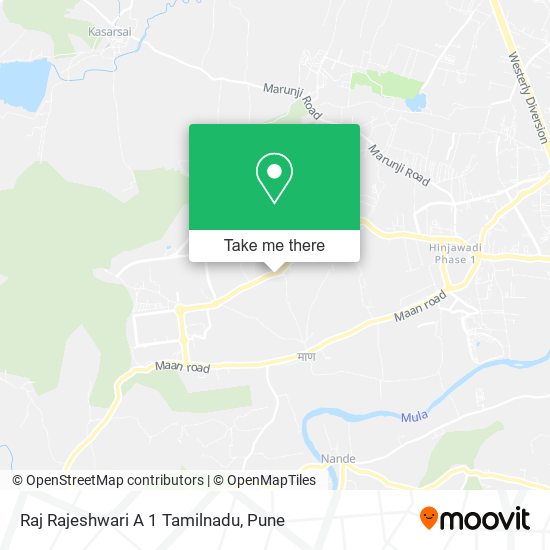 Raj Rajeshwari A 1 Tamilnadu map