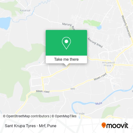 Sant Krupa Tyres - Mrf map