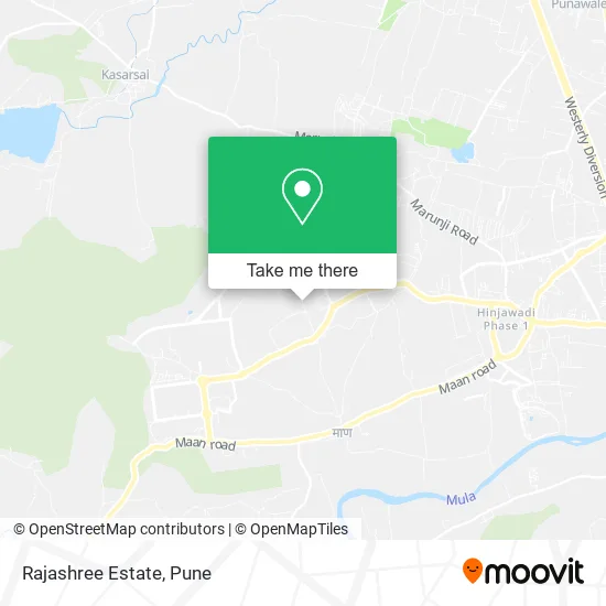 Rajashree Estate map