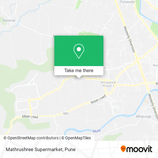 Mathrushree Supermarket map