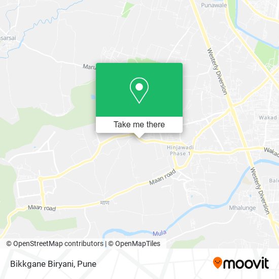 Bikkgane Biryani map