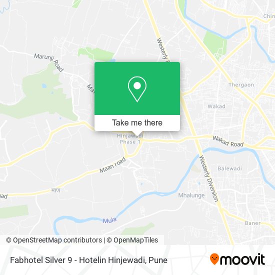 Fabhotel Silver 9 - Hotelin Hinjewadi map