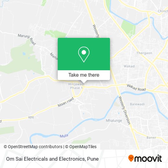 Om Sai Electricals and Electronics map