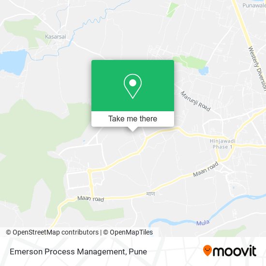 Emerson Process Management map