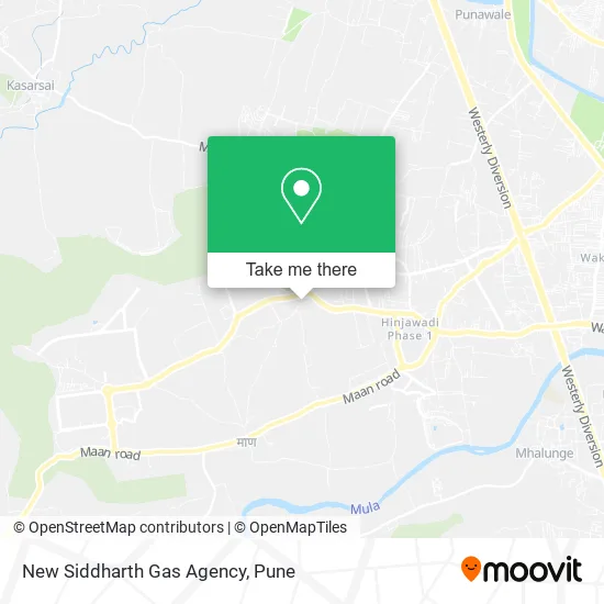 New Siddharth Gas Agency map