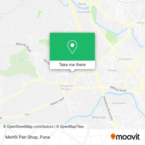 Mehfil Pan Shop map