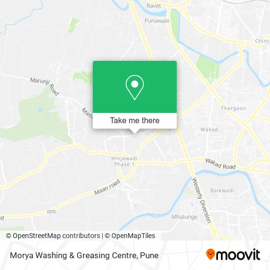 Morya Washing & Greasing Centre map