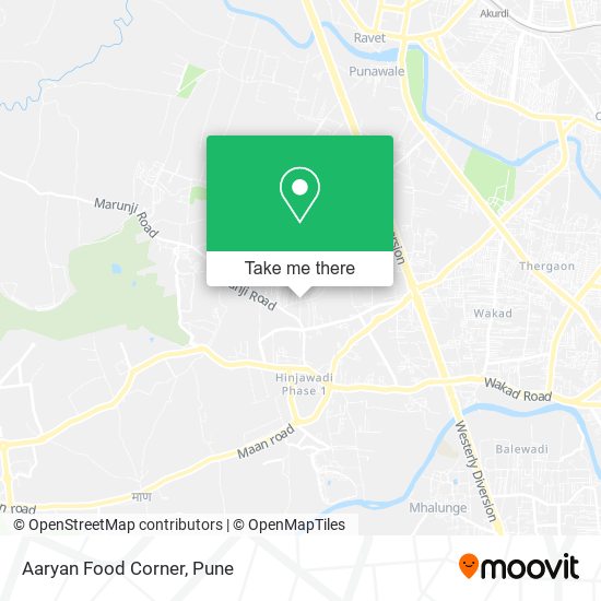 Aaryan Food Corner map