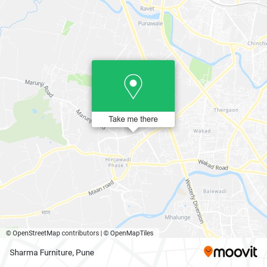 Sharma Furniture map