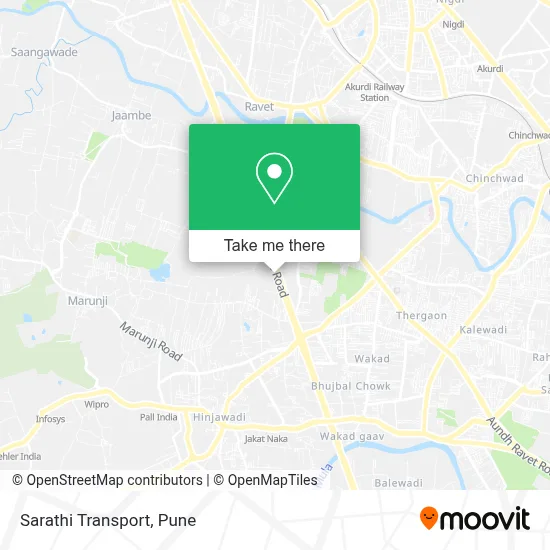Sarathi Transport map