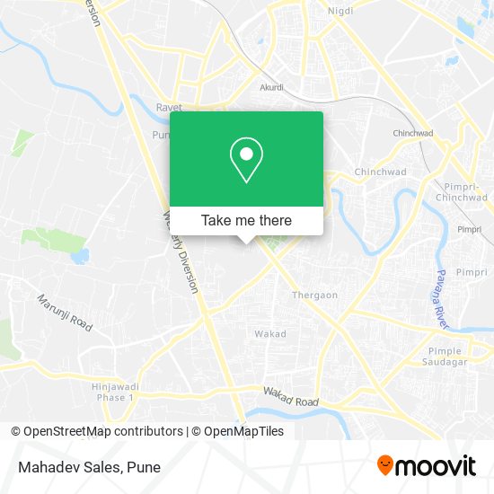 Mahadev Sales map