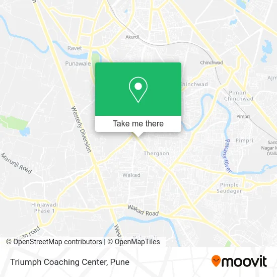 Triumph Coaching Center map